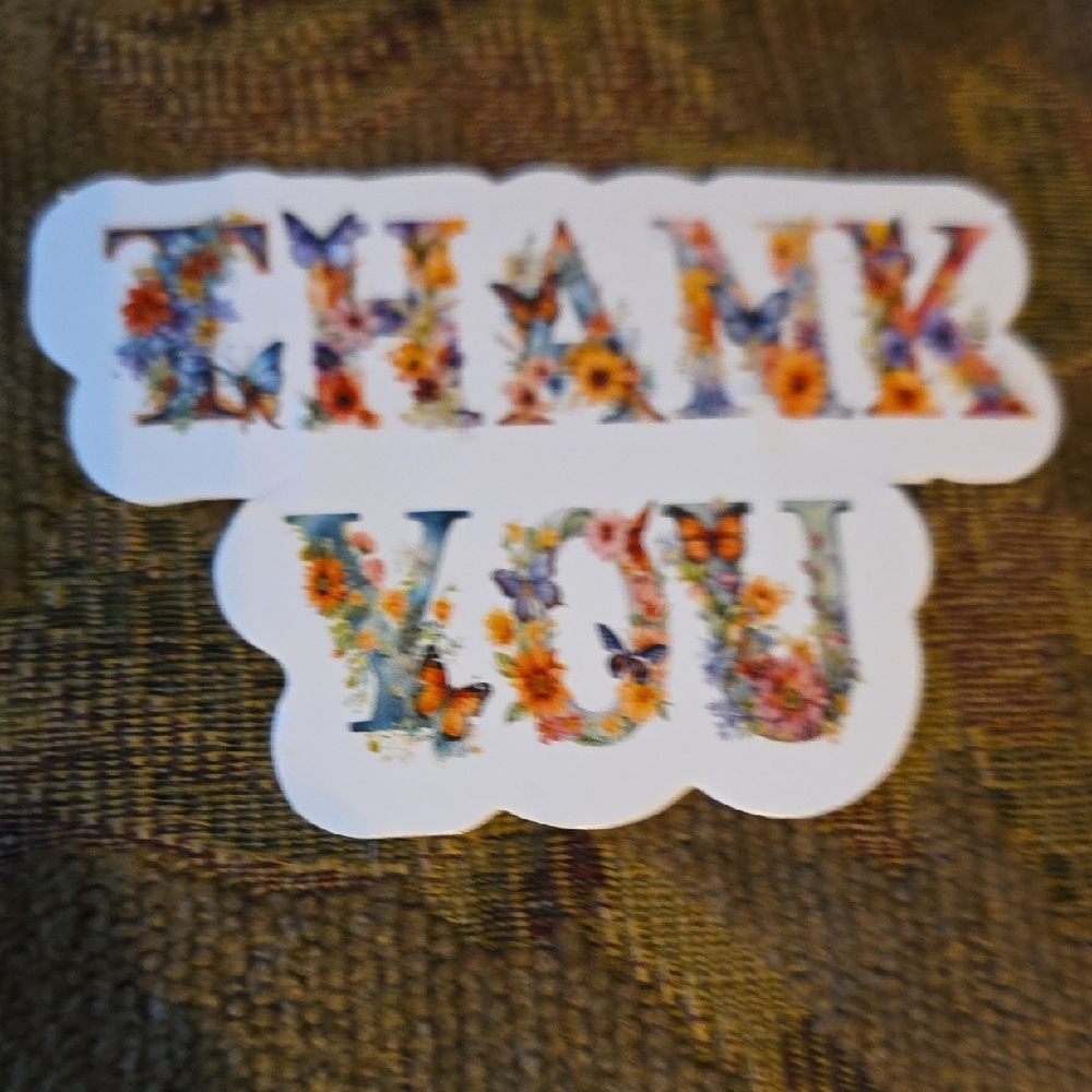 Floral Thank You Cards